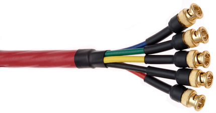 WireWorld Chroma 5  1.5 meter Component video cable Wire World