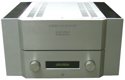 AudioAnalogue オーディオアナログ Due Cento ステレオプリメインアンプ